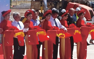 Ribbon cutting ceremony in August 2017.